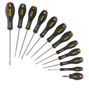 STANLEY FATMAX FLATHEAD AND PHILLIPS SCREWDRIVER SET 12PC