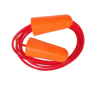 PORTWEST CORDED EAR PLUGS PU FOAM/PVC SNR 36DB BOX/200