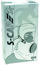 MSA S-CAP SMOKE HOOD IN FIREMANS PACK (PACK/3) MSA S-CAP SMOKE HOOD IN FIREMANS PACK (PACK/3)