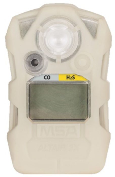 MSA ALTAIR 2XT GAS DETECTOR CO/H2S GLOW IN THE DARK