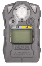 MSA ALTAIR 2X GAS DETECTOR CO CO:50 200 200 50 CHARCOAL