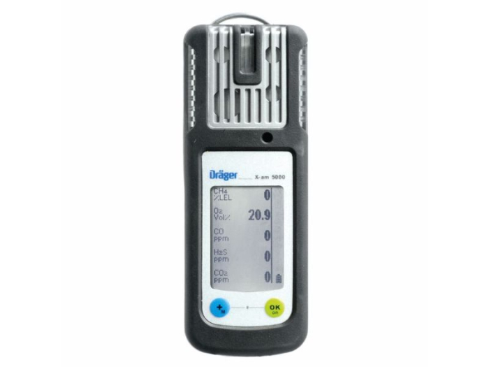 DRAGER X-AM 5000 CATEX O2MULTIGAS DETECTOR KIT