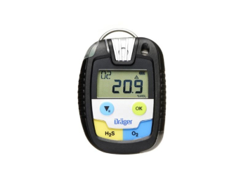 DRAGER PAC 8500 H2S/O2 SINGLE PREMIUM GAS DETECTOR