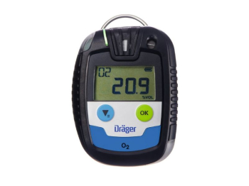DRAGER PAC 6500 O2 SINGLE GAS DETECTOR