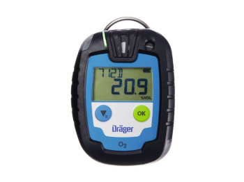 DRAGER PAC 6000 O2 SINGLE GAS DETECTOR