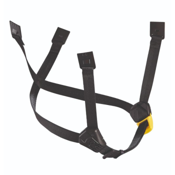 PETZL DUAL CHINSTRAP YELLOW/BLACK FOR VERTEX AND STRATO HELMETS
