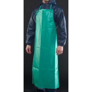 BEESWIFT CHEMMASTER PVC APRON GREEN 48" X 36"