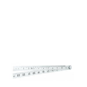 STANLEY METRIC LINE OF CHORDS RULE - 24" / 600MM