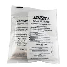 LALIZAS EMERGENCY LIFERAFT DRINKING WATER 4 X 125ML LALIZAS EMERGENCY LIFERAFT DRINKING WATER 4 X 125ML