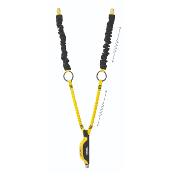 PETZL ABSORBICA-Y TIE-BACK LANYARD WITHOUT CONNECTOR