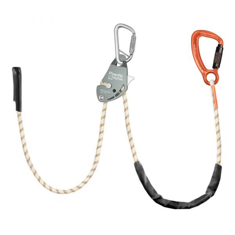 Heightech M-XL Safety Harness & Heightec ELITE Twin Lanyard L2T150S 