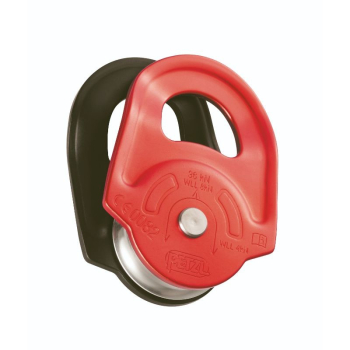 PETZL RESCUE HIGH STRENGTH PULLEY RED
