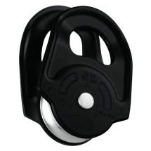 PETZL RESCUE HIGH STRENGTH PULLEY BLACK PETZL RESCUE HIGH STRENGTH PULLEY BLACK
