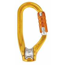 PETZL ROLLCLIP A CARABINER TRIACT-LOCK PULLEY PETZL ROLLCLIP A CARABINER TRIACT-LOCK PULLEY