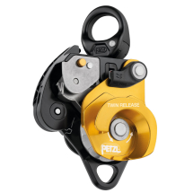 PETZL PULLEY TWIN RELEASE FOR HAUL SYSTEMS WLL 280KG PETZL PULLEY TWIN RELEASE FOR HAUL SYSTEMS WLL 280KG