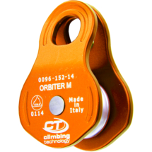 SKYLOTEC SINGLE MINI ORBITER M PULLEY 30KN ORANGE SKYLOTEC SINGLE MINI ORBITER M PULLEY 30KN ORANGE