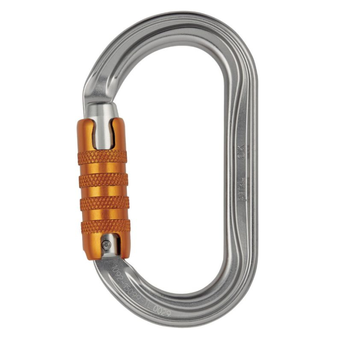 PETZL OK TRIACT LOCK CARABINER PETZL OK TRIACT LOCK CARABINER
