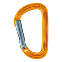 PETZL SM'D WITHOUT LOCK CARABINER YELLOW