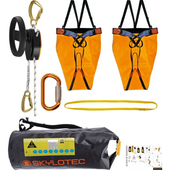 Rescue & Kits SKYLOTEC MILAN SEA KIT DESCENDER KIT INCLUDES A-028-SEA ...