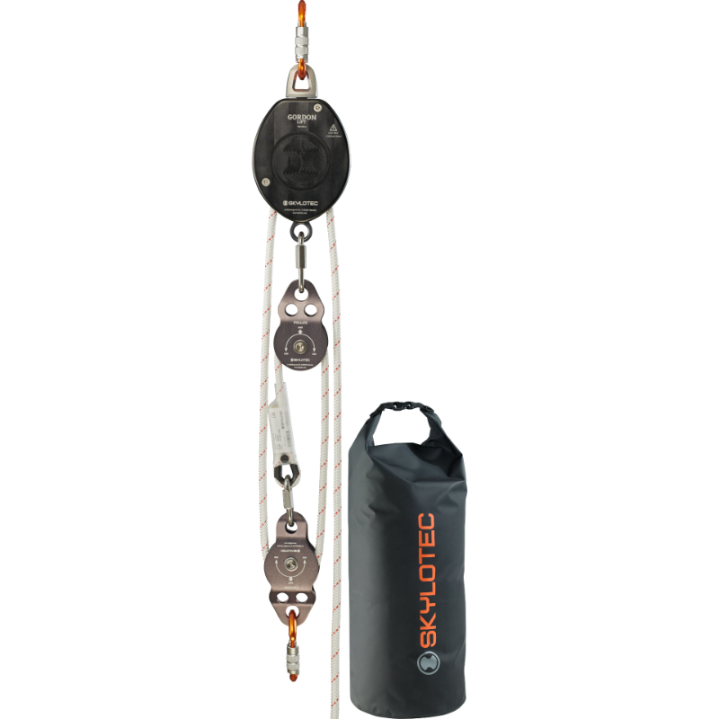 Loft Rope Lifter WORKING AT HEIGHT (PFPE) SKYLOTEC GORDON PULLEY LIFT SYSTEM SET 3:1 ...