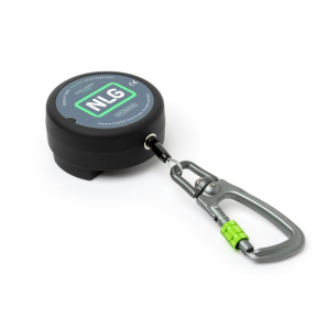 NLG RETRACTABLE HEAVY DUTY LANYARD TOOL WITH CARABINER SWL 3KG