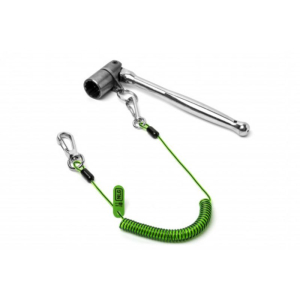 NLG LIGHTWEIGHT COIL 360 CLIPS LANYARD TOOL SWL 1KG