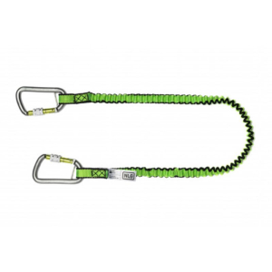 NLG GO BUNGEE TWIN CARABINER LANYARD TOOL SWL 3KG