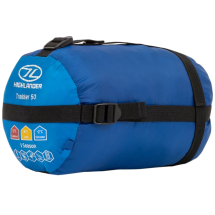 HIGHLANDER TREKKER 50 SLEEPING BAG BLUE HIGHLANDER TREKKER 50 SLEEPING BAG BLUE