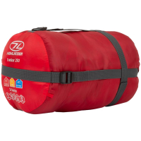 HIGHLANDER TREKKER 250 SLEEPING BAG RED
