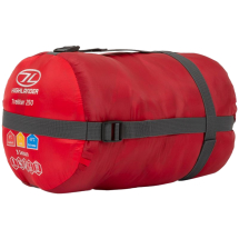 HIGHLANDER TREKKER 250 SLEEPING BAG RED HIGHLANDER TREKKER 250 SLEEPING BAG RED