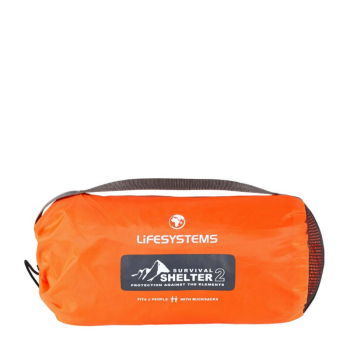 LIFE SYSTEMS 2 PERSON SURVIVAL SHELTER ORANGE