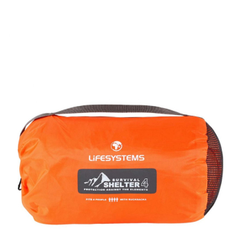 LIFE SYSTEMS 4 PERSON SURVIVAL SHELTER ORANGE