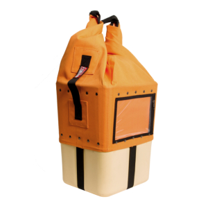 EMG SOLID CASTED BUCKET BAG SMALL ORANGE WLL 150KG 52l