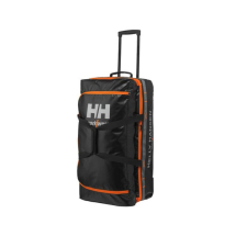 HELLY HANSEN TROLLEY BAG BLACK/ORANGE 95L HELLY HANSEN TROLLEY BAG BLACK/ORANGE 95L