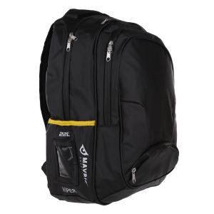 MAVRIC VIPER WATERPROOF PVC LAPTOP BACKPACK BLACK 22L