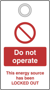LOCKOUT TAG WITH EYELET DO NOT OPERATE 10 PACK LOCKOUT TAG WITH EYELET DO NOT OPERATE 10 PACK