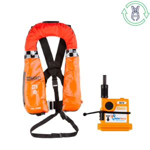 RENTAL SMRT WIND 275N SOLAS PFD AU10 PLB LIFEJACKET