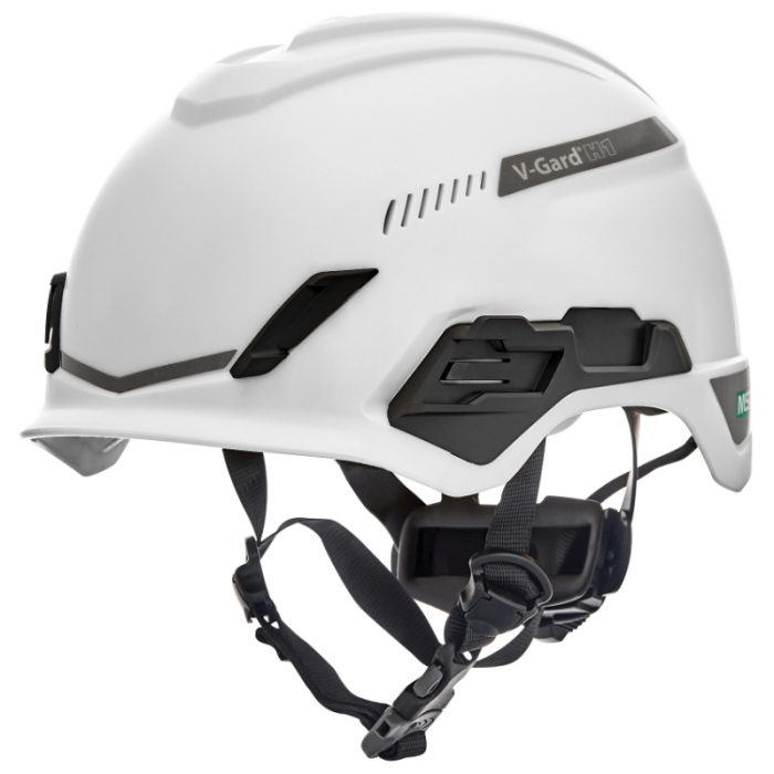 MSA V-GARD H1 TRIVENT SAFETY HELMET WITH FAS-TRAC III PIVOT MSA V-GARD H1 TRIVENT SAFETY HELMET WITH FAS-TRAC III PIVOT