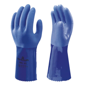 SHOWA OIL RESISTANT 660 TRIPLE DIPPED PVC GLOVES
