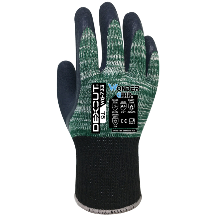 WONDERGRIP WG-733 DEXCUT GLOVES WONDERGRIP WG-733 DEXCUT GLOVES