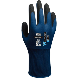 WONDERGRIP FITS NITRILE PALM COAT GLOVES