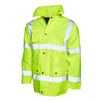 UNEEK HI-VIS JACKET CLASS 3 UC803 UNEEK HI-VIS JACKET CLASS 3 UC803