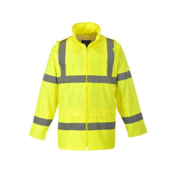 PORTWEST HI-VIS WATERPROOF RAIN JACKET H440 PORTWEST HI-VIS WATERPROOF RAIN JACKET H440