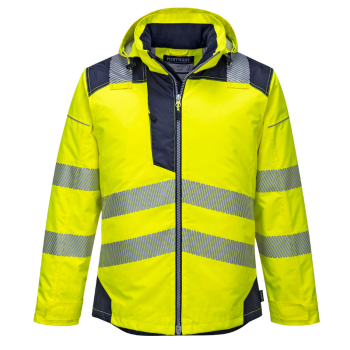 PORTWEST WINTER HI-VIS JACKET PW3 T400 PORTWEST WINTER HI-VIS JACKET PW3 T400