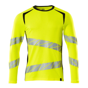 MASCOT ACCELERATE SAFE HI-VIS LONG SLEEVED T-SHIRT