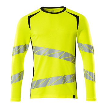 MASCOT ACCELERATE SAFE HI-VIS LONG SLEEVED T-SHIRT MASCOT ACCELERATE SAFE HI-VIS LONG SLEEVED T-SHIRT