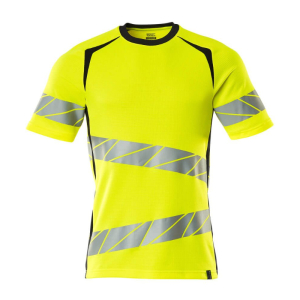 MASCOT ACCELERATE SAFE PREMIUM MODERN FIT HI VIS T SHIRT