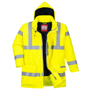 PORTWEST BIZFLAME RAIN JACKET FR S778