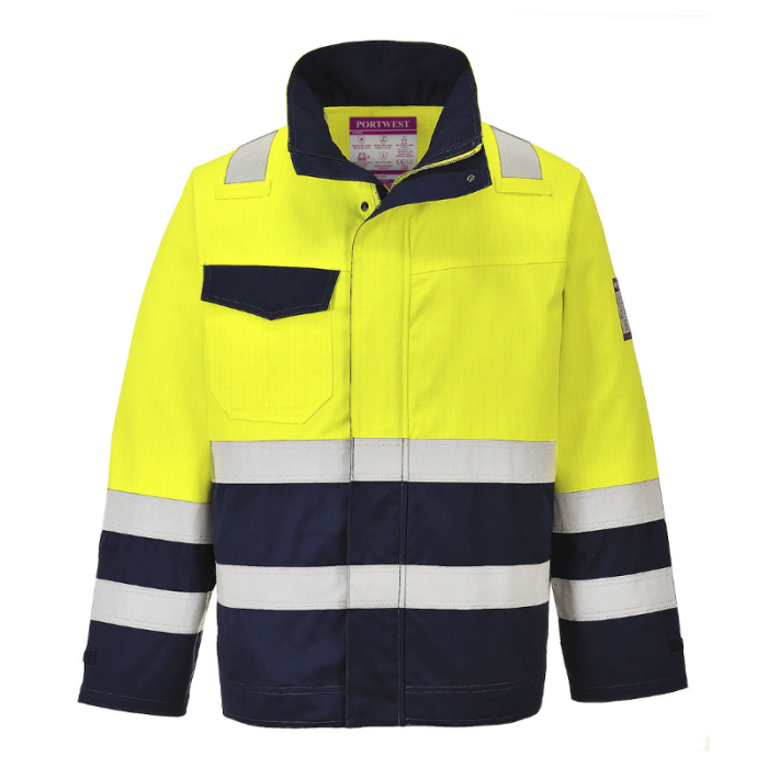 PORTWEST MODAFLAME MV25 HI VIS JACKET PORTWEST MODAFLAME MV25 HI VIS JACKET