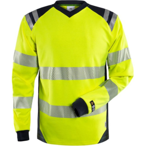 FRISTADS FLAMESTAT HI-VIS LONG SLEEVE T-SHIRT CLASS 3 7359 TFL FRISTADS FLAMESTAT HI-VIS LONG SLEEVE T-SHIRT CLASS 3 7359 TFL